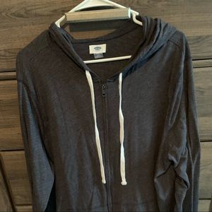 Old Navy zip up hoodie; size XXL